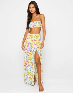 Livi Crop Top By Summer Haus - Floral
