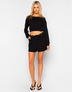 Logan Short - Black -Chic Mode Shop LOGAN PULLOVER LOGAN SHORT BLACK 1 0dcac7fb 5f7a 4e37 8c06 9914f90ec8f7