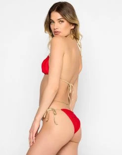 Madagascar Glam Triangle Top - Red -Chic Mode Shop MADAGASCARGLAMTRITOP TIESIDEBOTTOM REDD 3 5d93695b 0ad8 4fbb 90af 63b54c90ce9a