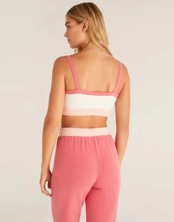 Mix Color Tank Bra By Z Supply - Pink Candy -Chic Mode Shop MixColorTankBra3 58474829 7cf9 462f bfe1 1257afc5b4e2