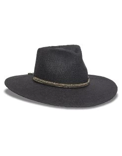 Monte Carlo Rancher Hat By Nikki Beach - Black