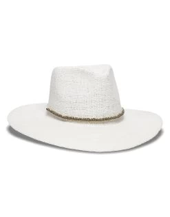 Monte Carlo Rancher Hat By Nikki Beach - White