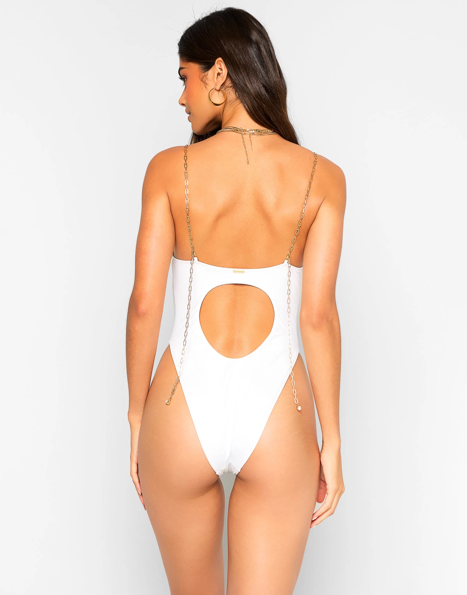 Noelani One Piece - White 12 Noelani One Piece - White - Image 10