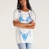 Oversized Bikini Tee By Z Supply - White -Chic Mode Shop OversizedBikiniTeeWhite1