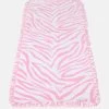 Pink White Tiger Towel -Chic Mode Shop PINKWHITETIGERBEACHTOWEL