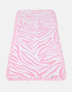 Pink White Tiger Towel