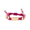 Pull Tie Bracelet By Marlyn Schiff - Gold/Fuchsia 1 Pull Tie Bracelet By Marlyn Schiff - Gold/Fuchsia -Chic Mode Shop PullTieBraceletGoldFuchsia