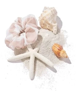 Reese Scrunchie - Nude/Ivory