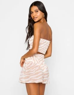 Remi Tube Top - Nude/Ivory -Chic Mode Shop REMI TUBE TOP SINORA MINI SKIRT NDIV 2 f0181f3d abdf 4462 aafa c20d820204cc