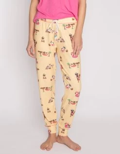 Spring Breeze Jammie Pant By P.J. Salvage - Yellow Mist