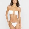 Rio Strappy Bralette Top - White -Chic Mode Shop RIOSTRAPPYBRALETTETOP RIOTANGOBOTTOM WHTE 1
