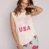 Rose In The USA Tank By P.J. Salvage - Ivory -Chic Mode Shop RJRUTK IVORY 1 6d00fda3 20fb 42c2 b3e3 356adca10346