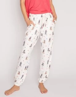 Star Spangled Banded Pant By P.J. Salvage - Ivory