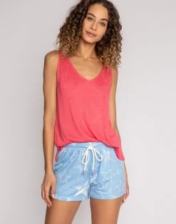 Star Spangled Short By P.J. Salvage - Tranquil Blue