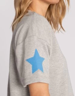 Star Spangled Tee By P.J. Salvage - Heather Grey -Chic Mode Shop RJSST HEATHERGREY 3 2b62ff0b 5445 4ef3 8bb4 39ed6f15c431