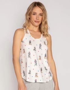Star Spangled Tank By P.J. Salvage - Ivory
