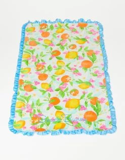 Clementine Floral Towel