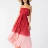 Ryden Maxi Dress By Tiare Hawaii- Ruby Peach Ombre -Chic Mode Shop RYDENMAXRubyPeachOmbre 1