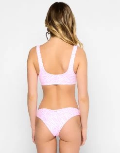 Angela Skimpy Bottom - Pink White Tiger 7 Angela Skimpy Bottom - Pink White Tiger -Chic Mode Shop SAGEKNOTTOP ANGELASKIMPYBOTTOM PWTR 2