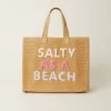 Salty As A Beach Tote By BTB Los Angeles - Pink Rainbow 1 Salty As A Beach Tote By BTB Los Angeles - Pink Rainbow -Chic Mode Shop SALTYASABEACHTOTEPINKRAINBOW