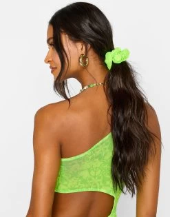 Reese Scrunchie - Trippy Check