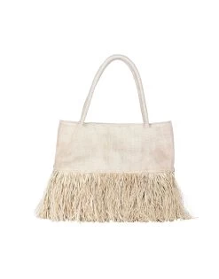 Sintra Tote By Florabella - Ivory