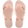 Slim Glitter Flourish Sandal By Havaianas - Macaron Pink -Chic Mode Shop SlimGlitterFlourishSandalMacaronPink