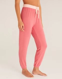 Sweetie Brushed Jogger By Z Supply - Pink Cherry -Chic Mode Shop SweetieBrushedJogger2 b6e43c45 a13e 4503 ac8a eab8d5762b66