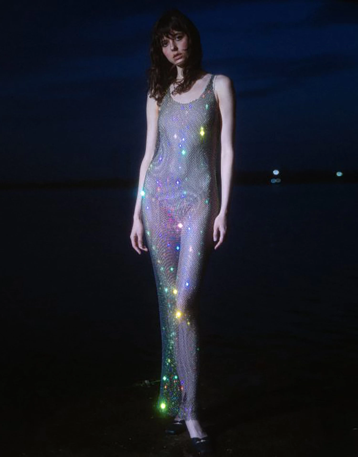 Sydney Maxi Dress By Santa Brands - Dark Blueberry 11 Sydney Maxi Dress By Santa Brands - Dark Blueberry - Image 9