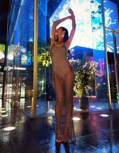 Sydney Maxi Dress By Santa Brands - Dark Blueberry 18 Sydney Maxi Dress By Santa Brands - Dark Blueberry -Chic Mode Shop SydneyMaxiDressDarkBlueberry 4