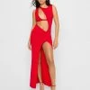 This Is It Maxi Dress By Summer Haus - Red -Chic Mode Shop THISISITMAXI.RED .1