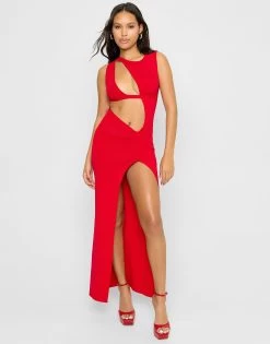 This Is It Maxi Dress By Summer Haus - Red