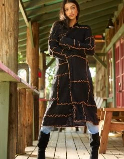 Tre Duster - Black -Chic Mode Shop TRE DUSTER ELLIS CROP TOP BLACK 4