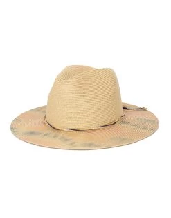 Wild Child Fedora By San Diego Hat Company - Natural/Tie Dye