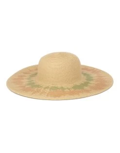 Care Free Splatter Sun Hat By San Diego Hat Company - Natural/Tie Dye
