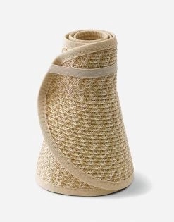 Ultrabraid Large Brim Visor By San Diego Hat Company - Beige