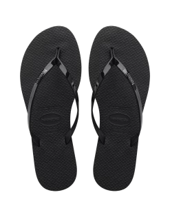 You Metallic Sandal By Havaianas - Black