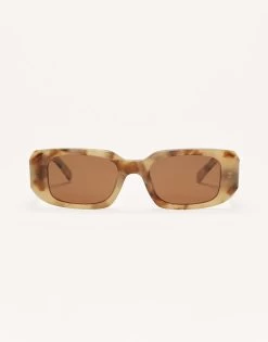 Off Duty Sunglasses By Z Supply - Blonde Tort