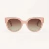 Lunch Date Sunglasses By Z Supply - Blush Pink -Chic Mode Shop ZEI222101S BPG FRONT