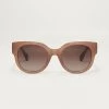 Lunch Date Sunglasses By Z Supply - Taupe -Chic Mode Shop ZEI222101S TAG FRONT