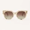 Lunch Date Sunglasses By Z Supply - Warm Sands -Chic Mode Shop ZEI222101S WSG FRONT