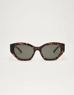 Love Sick Sunglasses By Z Supply - Brown Tortoise