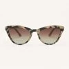 Rooftop Sunglasses By Z Supply - Brown Tortoise -Chic Mode Shop ZEI222106S BTG FRONT