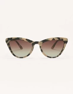 Rooftop Sunglasses By Z Supply - Brown Tortoise