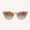 Rooftop Sunglasses By Z Supply - Warm Sands -Chic Mode Shop ZEI222106S WSG FRONT