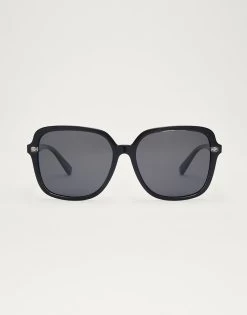 Drop Off Sunglasses By Z Supply - Black Gloss