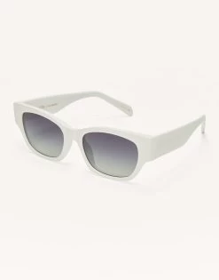 Roadtrip Sunglasses By Z Supply - White 5 Roadtrip Sunglasses By Z Supply - White -Chic Mode Shop ZEI232105S WIG BACK