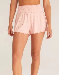 Dawn Heart Short By Z Supply - Pink Candy
