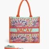 Caribbean Vacay Tote By America & Beyond - Orange -Chic Mode Shop e6f9a2a840311ce7e1aafe81204620f6f9ac36045a8a0c511e533127a1f4ee0a 9cae2737 4f35 4bce 83b1 f9e4195f431a