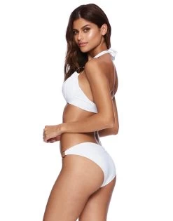 Nadia Midi Bottom - White